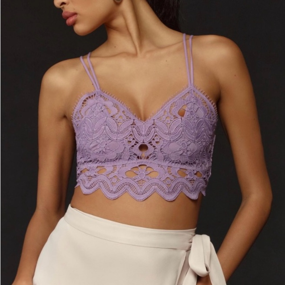 Vivette bra top by Anthropologie
